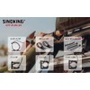 SINOKING Rubber Clamp for Mounting Tools & Equipment 1 to