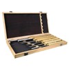 WEN CH15 6-Piece 16-to-22-Inch Artisan Chisel Set with High-Speed Steel