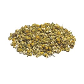 Kamillentee Bio - ganze Kamillenblüten getrocknet - abgefüllt und kontrolliert in Deutschland (100g)