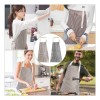 2 Pzs Mandil Delantal Impermeable Ajustable Para Chef Mesero Negro/café