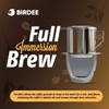 Birdee Vietnamese Coffee Dripper - 12 oz, Stainless Steel, Medium