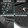 RWUJILONG Motorcycle Seat Cushion 3D Honeycomb Motorcycle Gel Seat Cushion