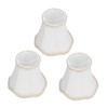 3Pcs Fabric Lamp Shade E14 Clip On Wall Lamp Candle