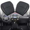 NLQR Front Driver and Passenger Side Bottom Replacement Leather Seat