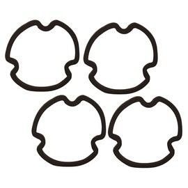 1968–1973 Corvette Taillight & Backup Light Lens Gasket Set – OE Style 4-Piece Kit