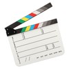 Acrylic Film Clapboard Professional Dry Erase Movie Props Clap Board