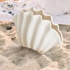 Shell Ceramic Vase Dried Flowers Handmade Vases for Home Decoration