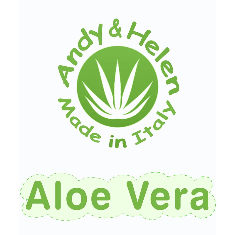 ANDY & HELEN Cuscino Culla/Carrozzina Antisoffoco con fodera in Aloe