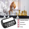 Miiepls Professional Chess Clock, Digital Multifunctional Display, Chess Timer, with