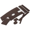 SOFTTOUCH Self Stick Pre Cut Felt Pads and Strips for