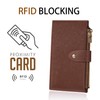 Travelambo RFID Wallet Women Bifold Multi Card Wallet Case with