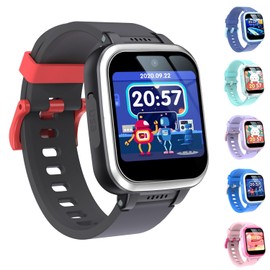 Kids Watch, Smart Watch, Girl, Toys, Boys, Toys, Smartwatch, Wristwatch, 6, 7, 8, 9 Years, Birthday Gift, Selfie Camera, Games, Music, Alarm, Pedometer, Recording, Recording, Kindergarten Entrance