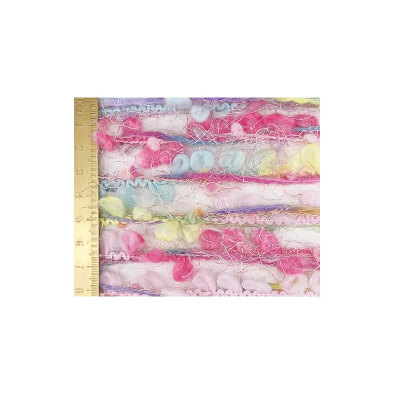 CHENURORA Colección de Hilo Artesanal Hilo Multifibra Elegante para Tejer,