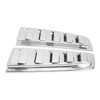 2PCS Car Tail Light Trim Frame Electroplating Bright Glossy Rust