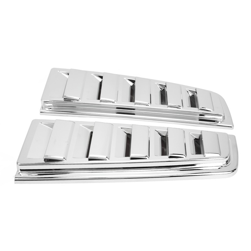 2PCS Car Tail Light Trim Frame Electroplating Bright Glossy Rust