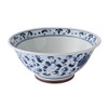 KIKUKCB Chrysanthemum Arabesque UK Noodle Bowl, 33.8 fl oz (1,100