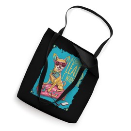 A Chihuahua Leads, I Wander Tote Bag