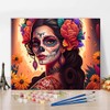 Skull Girls DIY Painting by Numbers Day of the Dead