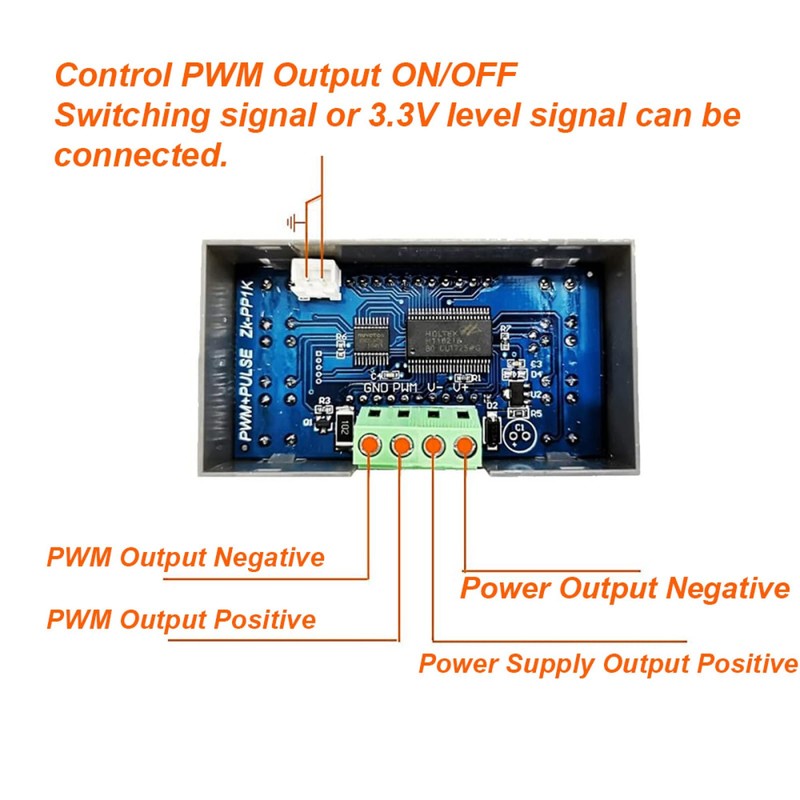 PWM Signal Generator 1Hz~150KHz Adjustable Pulse Frequency Duty Ratio Rectangular