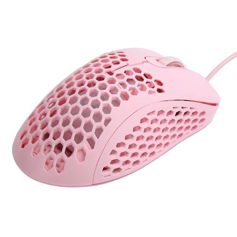Wired Mouse Hollow Hole Design 3200dpi Lightweight NonSlip Optical Gaming
