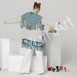 4 balls of YarnArt Jeans Plus Yarn, 55% Cotton, 45% Polyacrylic, Each Ball 100g, 160m, Yarn Weight: 4: Worsted-Aran, (35 - Gold)