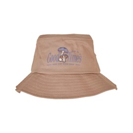Mister Tee Unisex Good Times Bucket Hat One Size Beige, beige