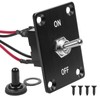 GUETNEU Button Switch Rocker Switch Toggle Switch Four Pin Two