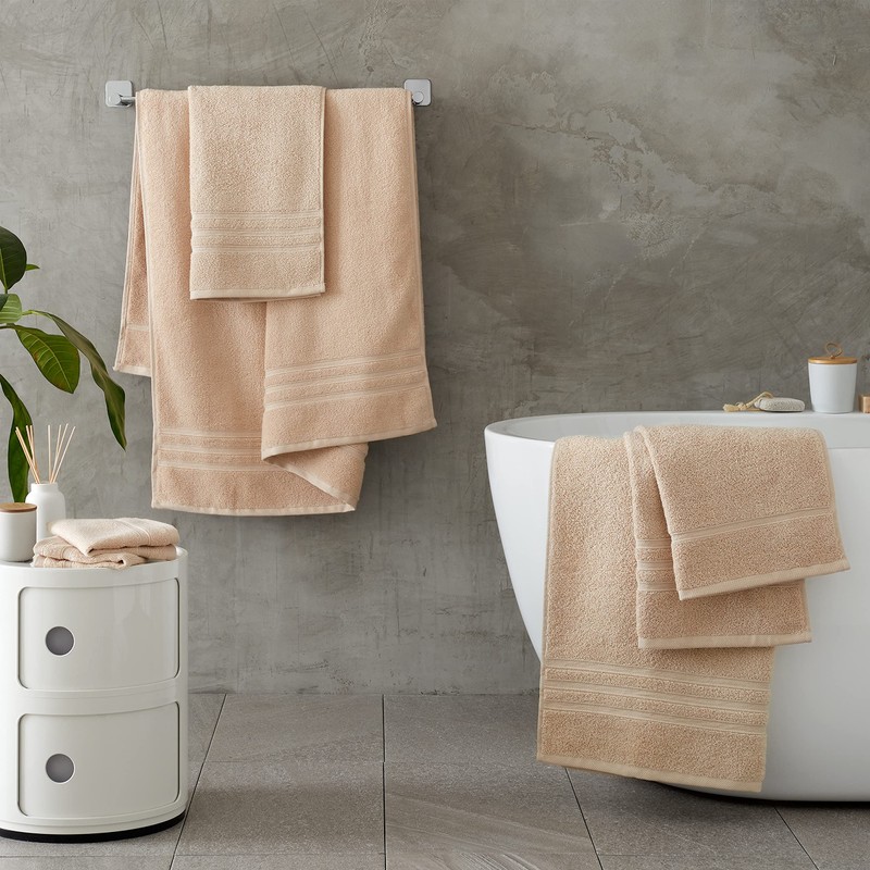 Catherine Lansfield Zero Twist Soft & Absorbent Cotton Bath Sheet