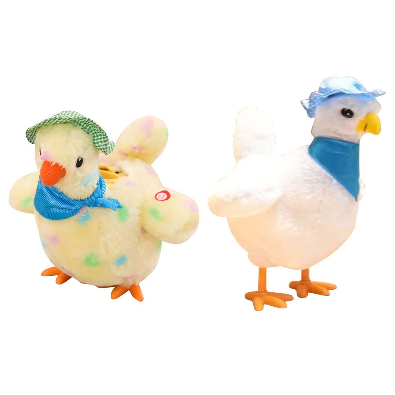 Stuffed Animal Laying Hens Will Lay Eggs Hens Funny Electric