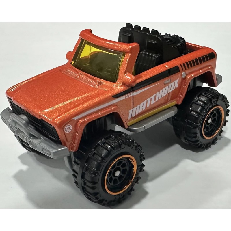 Matchbox 2025 MBX Field Car Convertible [Orange] Orange 93/125