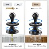 HOMOTEK 2 Pack Magnetic Door Stopper, Magnet Door Stop Heavy