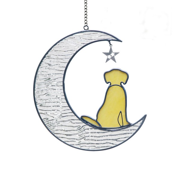 Loss of Dog Sympathy Gift, Crystal Glass Dog Memorial Gifts