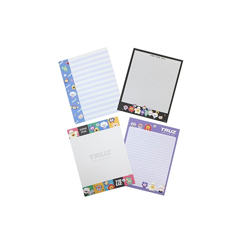 Kamiojapan TRUZ Volume Up Letter Set / Black Line Friends