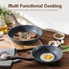 SENSARTE Nonstick Frying Pan Skillet, Swiss Granite Coating Omelette Pan,
