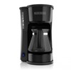 BLACK+DECKER CM0755BZ 4-in-1 5-Cup* Station Coffeemaker, Black, 5 Cup