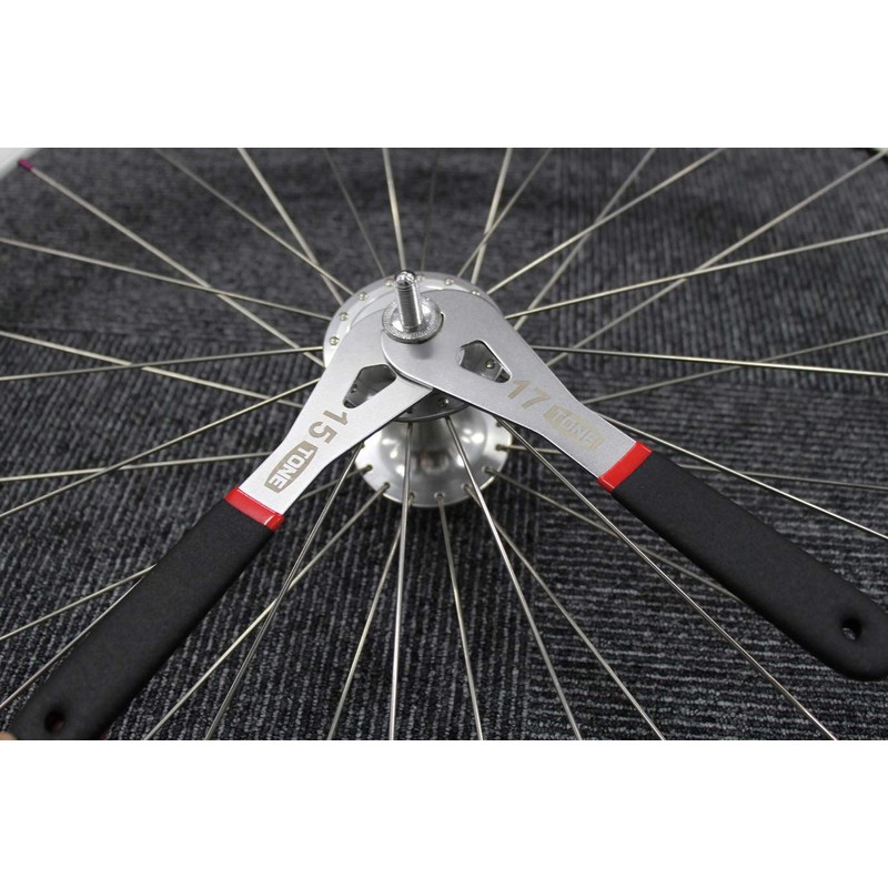 TONE CHCW-15 Hub Wrench Black 2 Side Width 0.6 inch