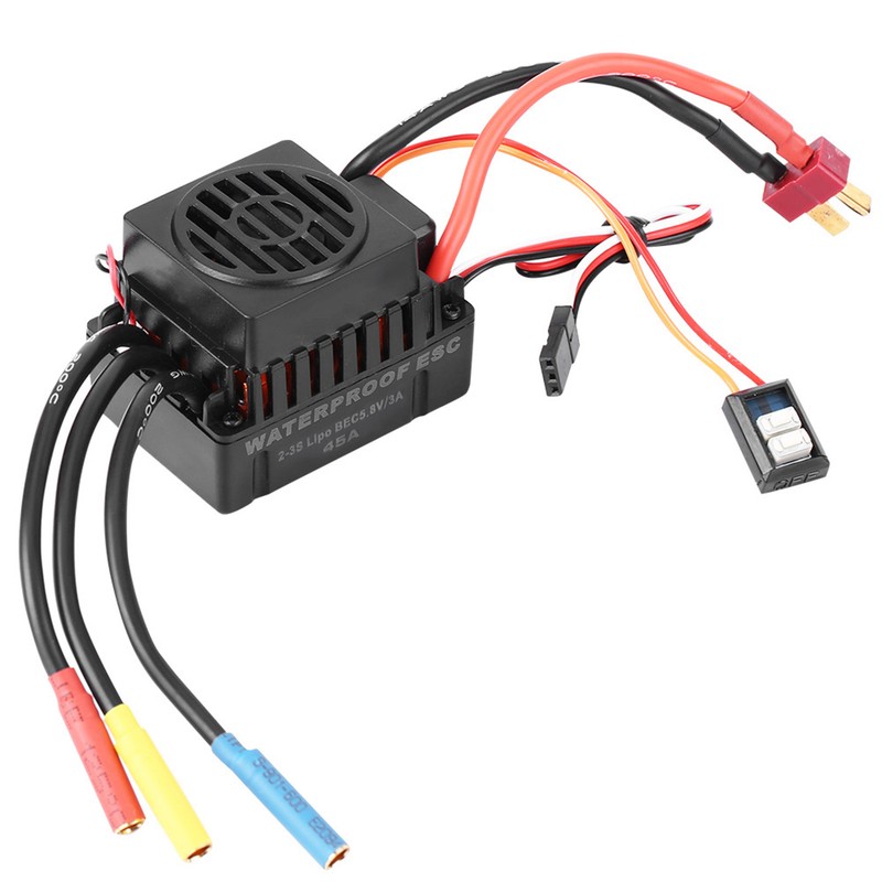 Rcharlance Waterproof 45A Brushless ESC Electric Speed Controller RC Part
