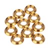 UHDFBDHF 10Pcs Titanium Flange Washer M5 M6 M8 M10 Spacer
