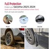 Mud Flaps Kit for 2024 2025 Toyota Tacoma Accessories Mud