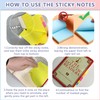 Sticky Notes Set 410 Pack, Divider Sticky Notes Tabs,Planner Sticky