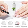 CHERIMOYA Esmalte Liner 8ml,Fino para Punta Francesa-Blanco