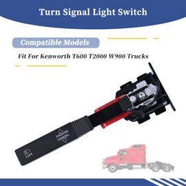 Getfarway Turn Signal Light Switch Headlamp Switch 01481383 577.59014 Compatible with Kenworth T600 T2000 W900 Trucks