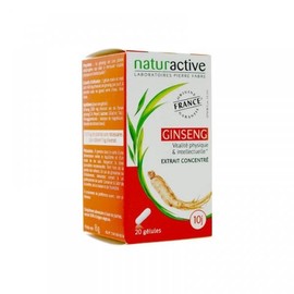 내추럴액티브 인삼 20 캡슐 Natural Active Ginseng 20 Capsules