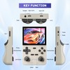 kinhank Retro Handheld Game Console, Supports 9000+ Games, Equipped with