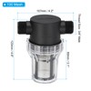 PATIKIL 3/4 Inch Male in-Line Strainer with 100 Mesh Stainless