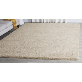 Safavieh Santa Monica Collection SGN725-1313 2-inch Thick Area Rug, 3' x 5', Beige