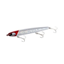Shimano 125ES/JB 004 Salt Plug EXS Staggering Swimmer Lure, Red Head, 4.9 inches (125 mm), 0.8 oz (23 g), XL-K12V