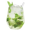 Final Touch Reusable Glass Cocktail Straws (6") (FTA7321)
