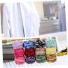 Tofficu Multi-Function Embroidery Thread Kit 12 Rolls Cotton Yarn for