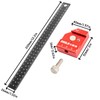 Eabdice 300 mm Combination Angle Carpenter's Square, Positioning Block Parallel